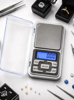Mini Balança Digital Portátil 0,01g Precisão