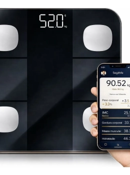 Balança Digital Corporal Bluetooth Bioimpedância