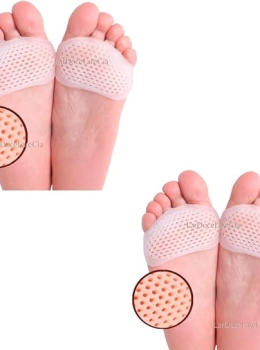 Palmilha e Meia Silicone Flexível Confortável