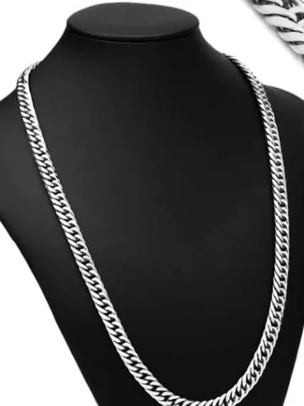 Corrente Grumet Aço Inox Masculina Resistente