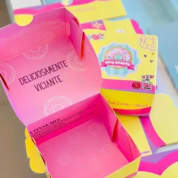 Embalagem personalizada para Donuts