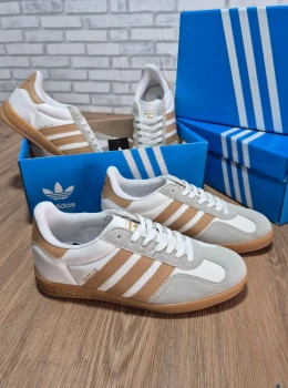 Tênis Adidas Gazelle Couro Legitimo Fem