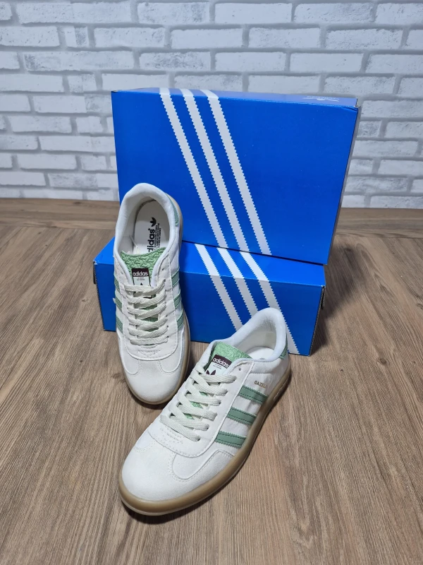 Tênis Adidas Gazelle Couro Legitimo Fem