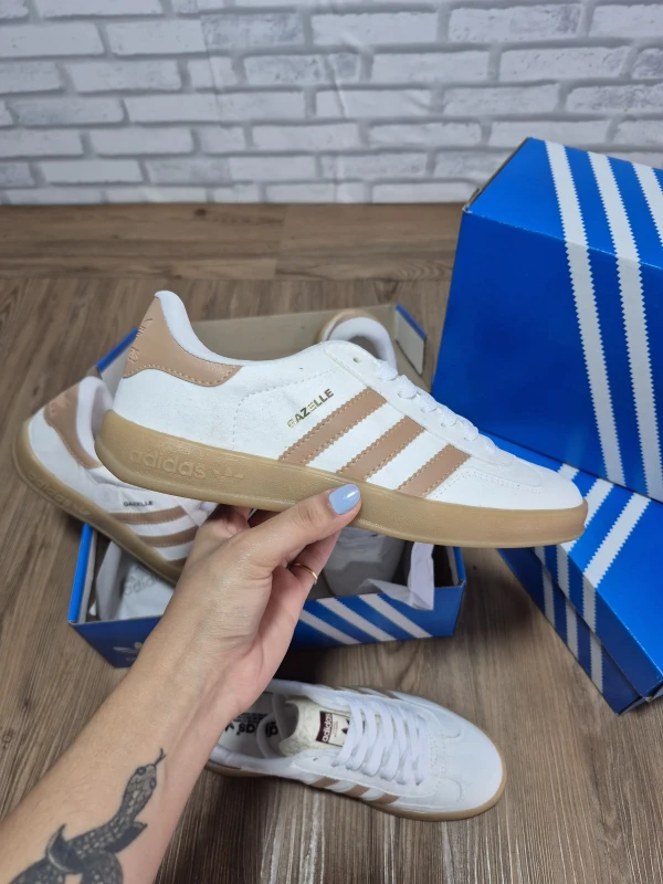 Tênis Adidas Gazelle Couro Legitimo Fem