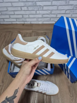 Tênis Adidas Gazelle Couro Legitimo Fem