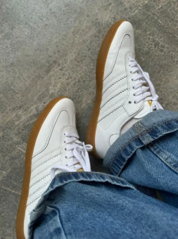 Tênis Adidas Samba OG Couro Legitimo Fem