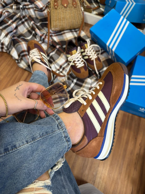 Tênis Adidas SL 72 Couro Legitimo Fem