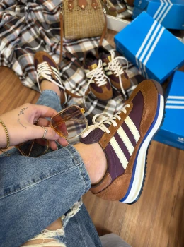Tênis Adidas SL 72 Couro Legitimo Fem