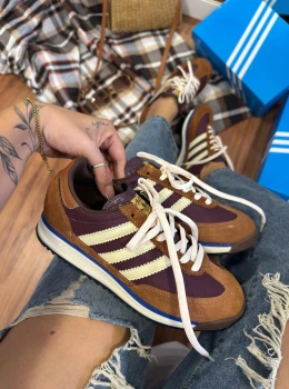 Tênis Adidas SL 72 Couro Legitimo Fem