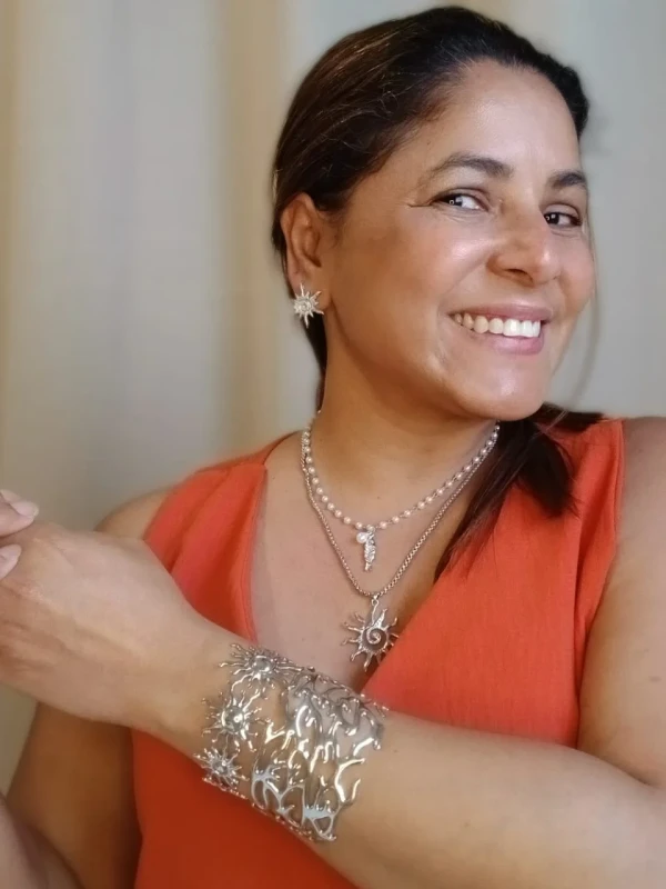 Bracelete Chamas Solares