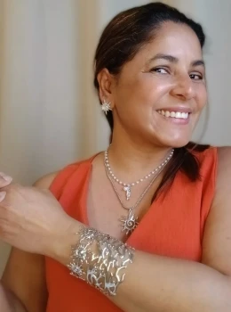 Bracelete Chamas Solares