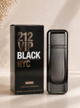 Carolina Herrera 212 VIP Black Elixir — 100 ml