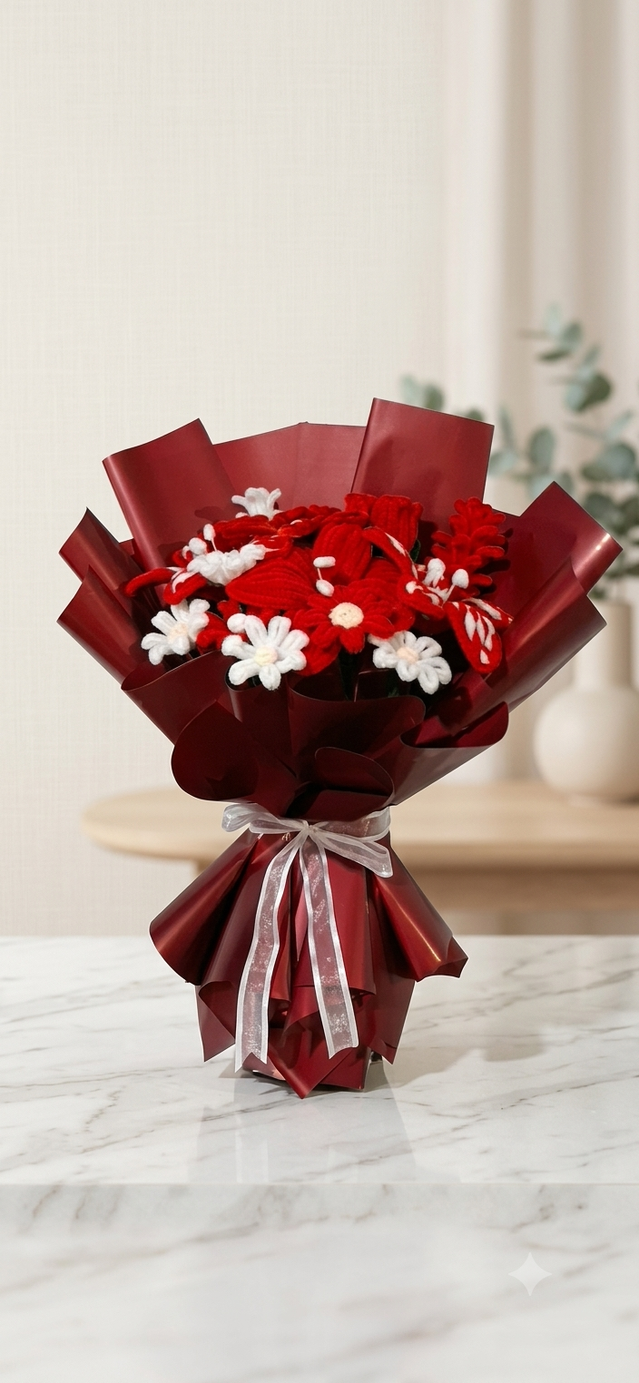 Buquê de FLORES ETERNAS