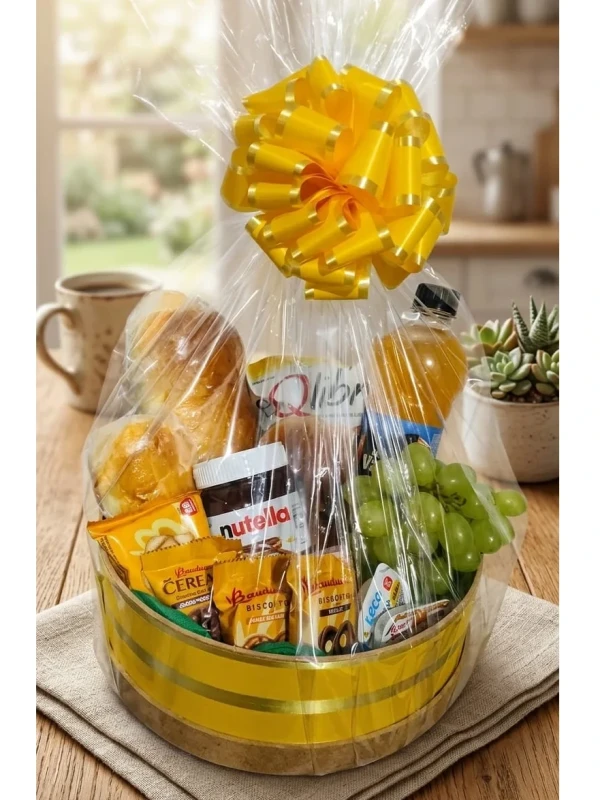 Cesta de Café da Manhã Premium Completa