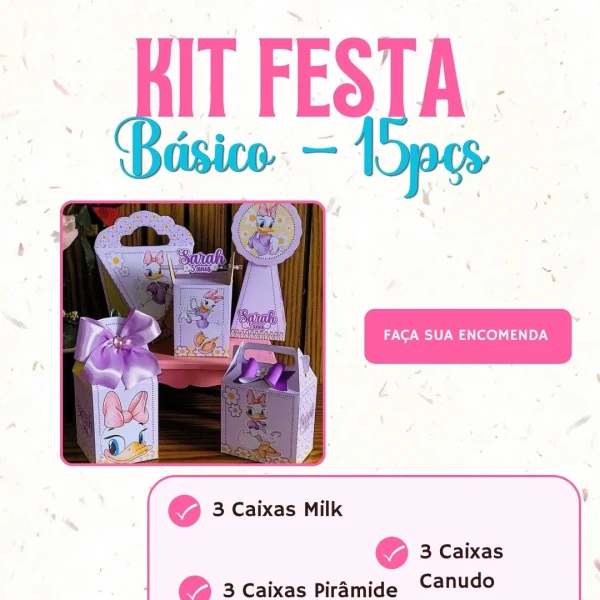 Kit Festa Básico — 15 peças