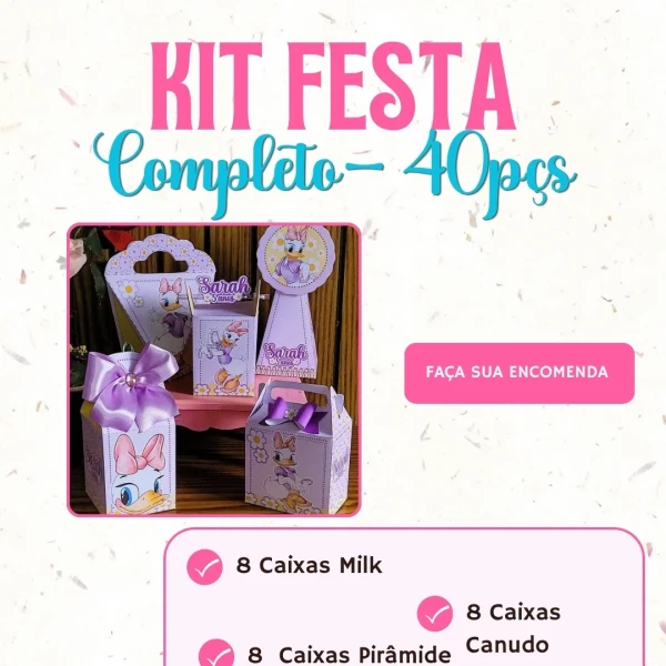 Kit Festa Médio — 40 peças