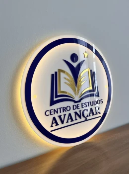 LOGO PLACA LED REDONDA/QUADRADA - foto 5 de 5