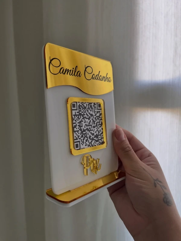 PLACA PIX PERSONALIZADA P - foto 7 de 7