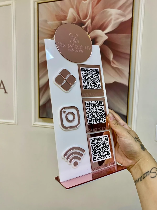 PLACA PIX PERSONALIZADA G - foto 2 de 3