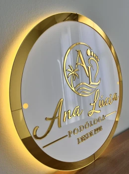 LOGO PLACA LED 50X50CM - foto 2 de 4