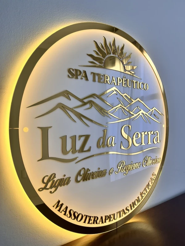 LOGO PLACA LED 50X50CM - foto 3 de 4