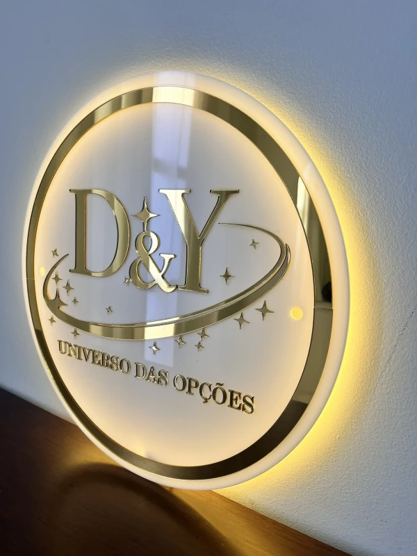 LOGO PLACA LED 60X60CM - foto 4 de 4