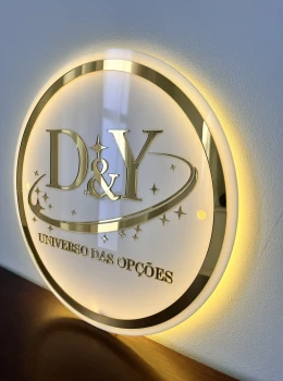 LOGO PLACA LED 60X60CM - foto 4 de 4