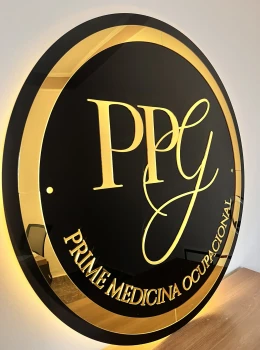 LOGO PLACA LED 70X70CM - foto 4 de 5