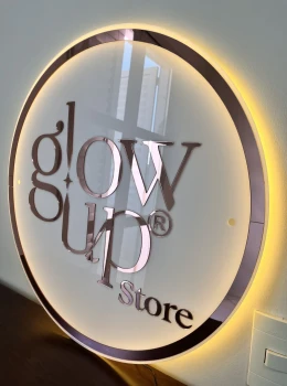 LOGO PLACA LED 70X70CM