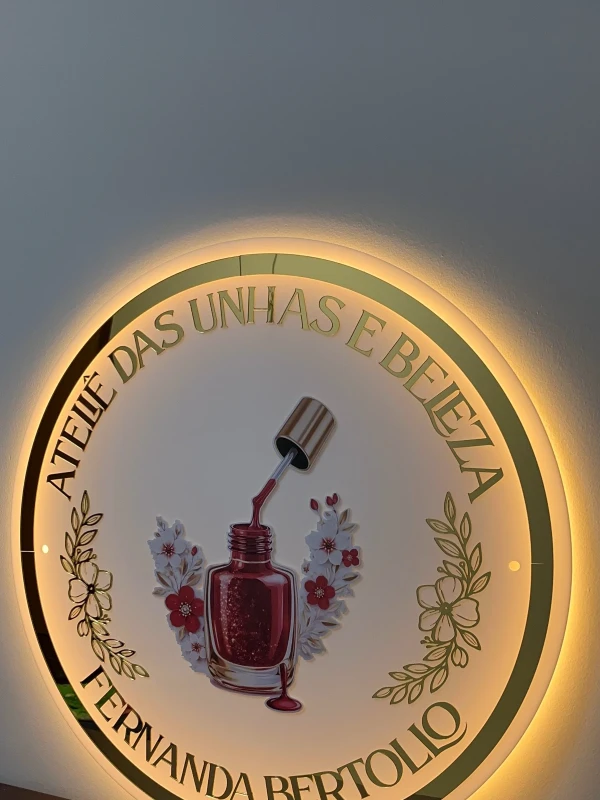LOGO PLACA LED 80X80CM - foto 3 de 5