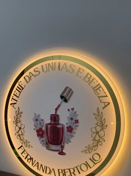 LOGO PLACA LED 80X80CM - foto 3 de 5