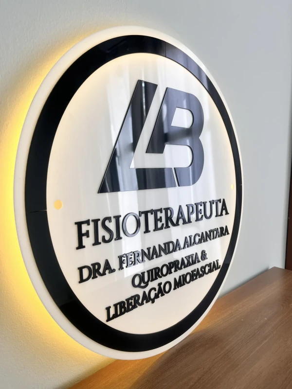 LOGO PLACA LED 80X80CM - foto 2 de 5