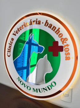 LOGO PLACA LED 80X80CM - foto 5 de 5