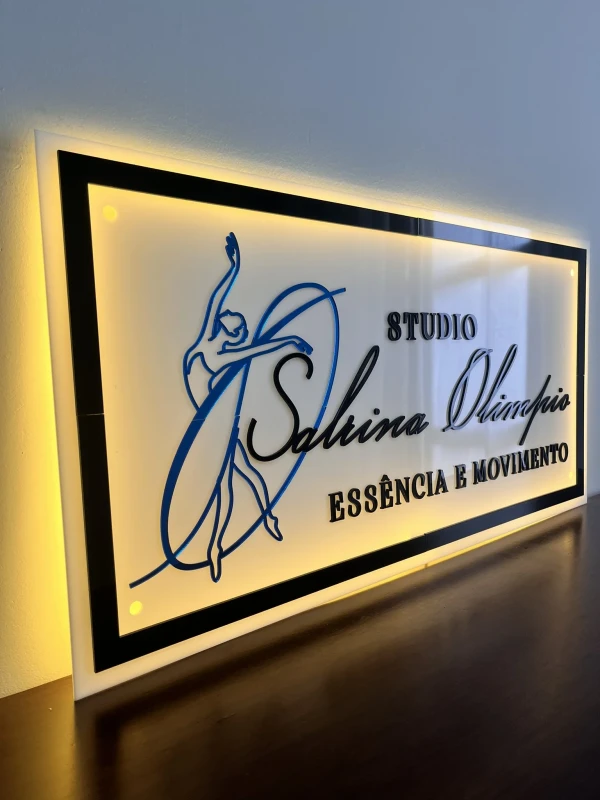 LOGO PLACA LED 80X40CM