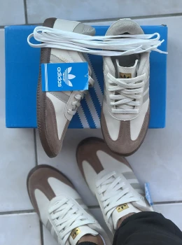 Tênis Adidas Samba Milk Casual Confortável