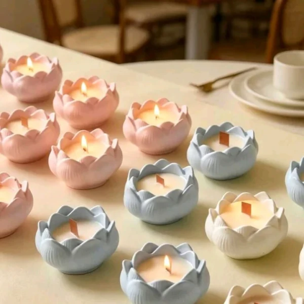 Velas Aromáticas Flor de Lótus