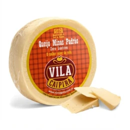 Queijo Minas Padrão Zero Lactose Vila Caipira 600g
