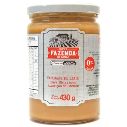 Doce de Leite Zero Lactose Fazenda de Minas 430g