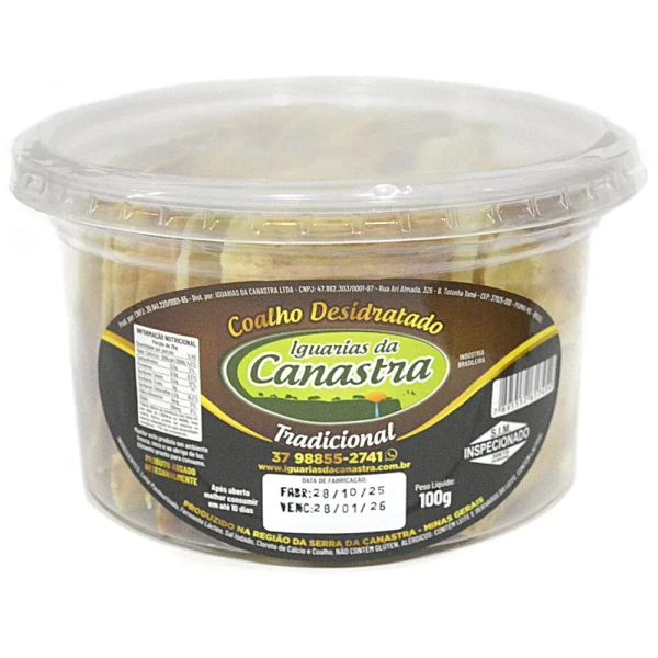 Queijo Coalho Desidratado 100g Premium