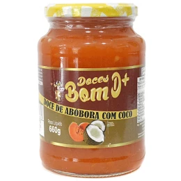 Doce de Abóbora com Coco Bom D+ 600g - Minas Gerais