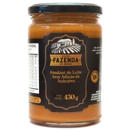 Doce de Leite Zero Açúcar Fazenda de Minas 430g