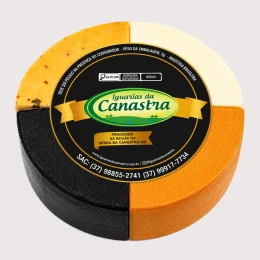 Kit 4 Queijos Parmesão 550g Premium - Minas Gerais