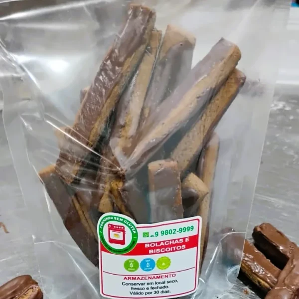 Palitinhos Mel, Melado, Cacau e cobertura de chocolate - 150g