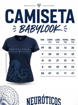 CAMISETA: PSICOLOGIA - NEURÓTICOS