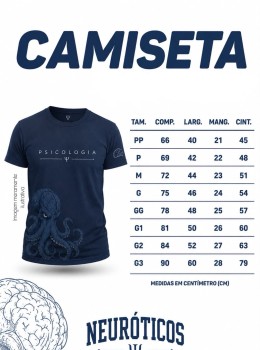 CAMISETA: PSICOLOGIA - NEURÓTICOS