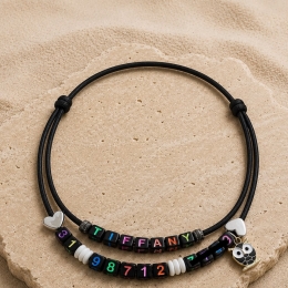 Colar Paracord Personalizado Tijú (Nome + Telefone)