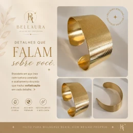 Bracelete listrado