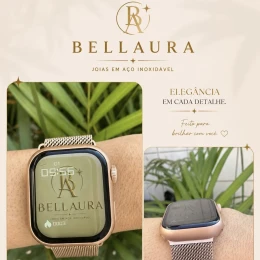 Smartwatch Multifuncional Tela Colorida Resistente
