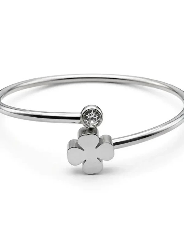 Bracelete Trevo C Ponto Luz