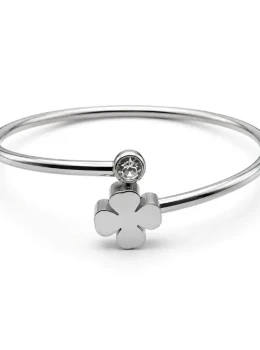 Bracelete Trevo C Ponto Luz